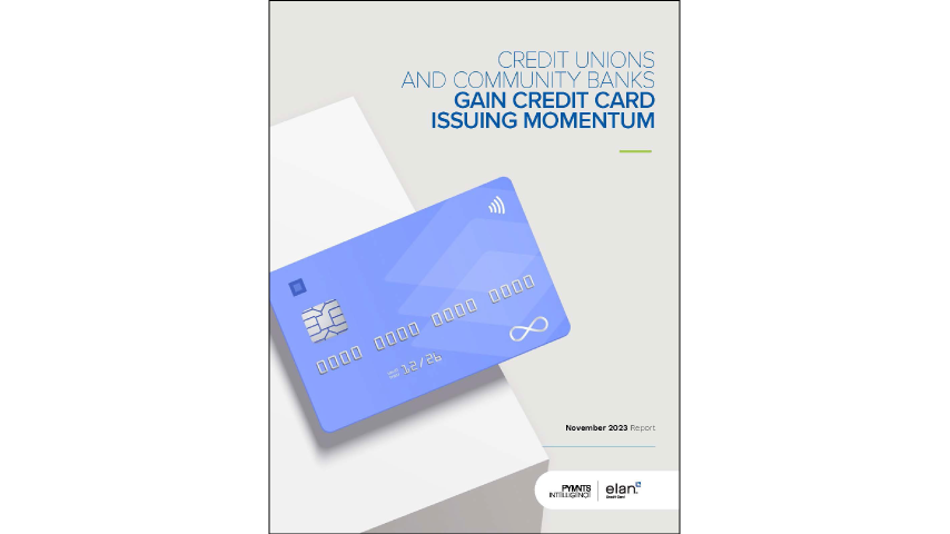 The cover of the whitepaper. On the top an illustration shows a blue credit card. 